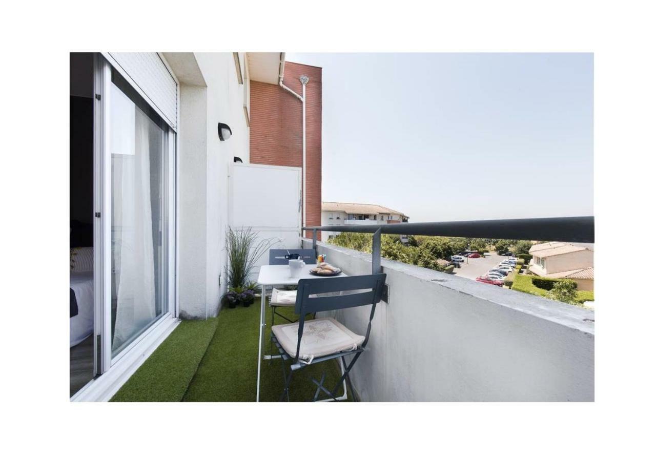 Studio Diane Cugnaux Toulouse St Simon Proche Thales, Airbus & Basso Cambo Buitenkant foto