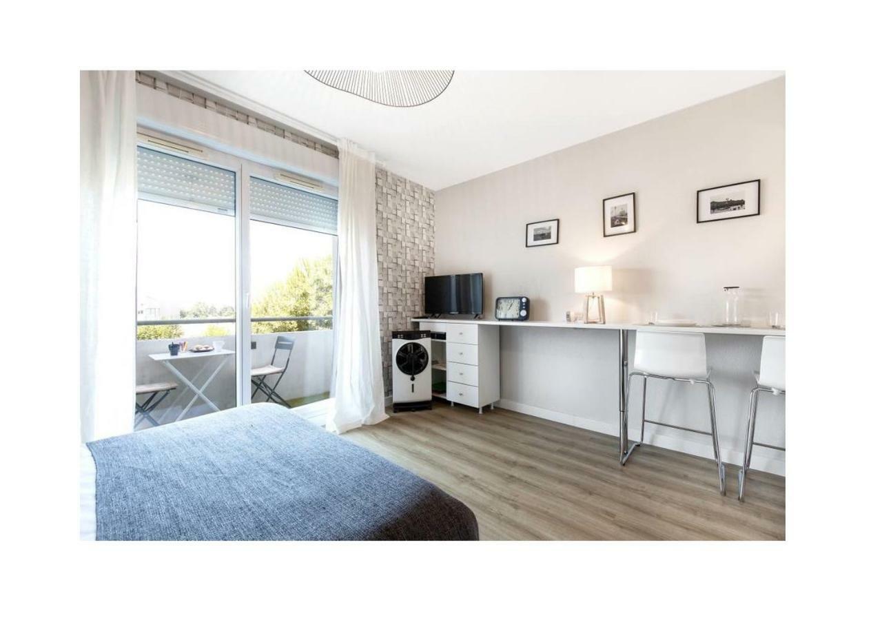 Studio Diane Cugnaux Toulouse St Simon Proche Thales, Airbus & Basso Cambo Buitenkant foto